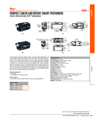 Thumbnail of document Data Sheet - 295 Compact Rotary Smart Positioner
